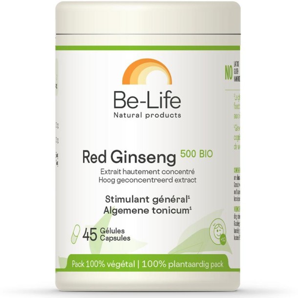 Be-Life Red ginseng 500 bio (45 Softgels)