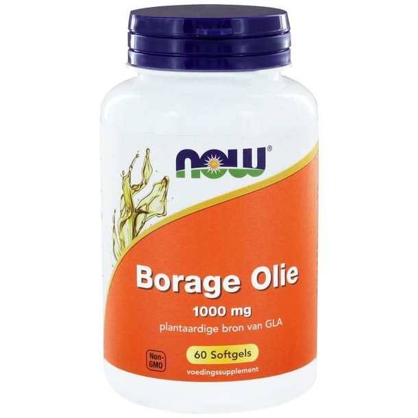 NOW Borage olie 1000mg (60 Softgels)