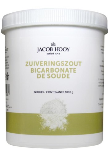 Jacob Hooy Zuiveringszout natrium bicarbonaat pot (1 Kilogram)