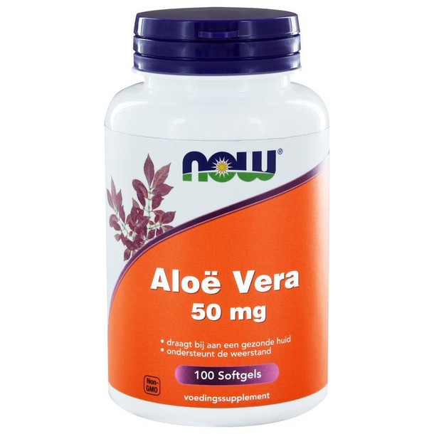 NOW Aloe Vera 50mg (100 Softgels)