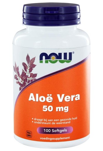 NOW Aloe Vera 50mg (100 Softgels)