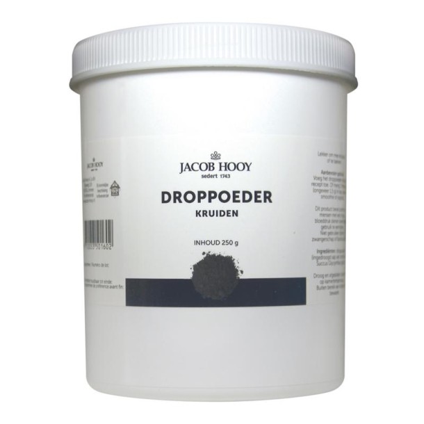 Jacob Hooy Droppoeder pot (250 Gram)