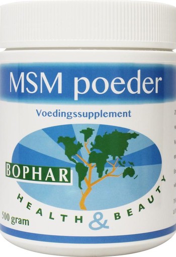Bophar MSM Poeder vegan (500 Gram)