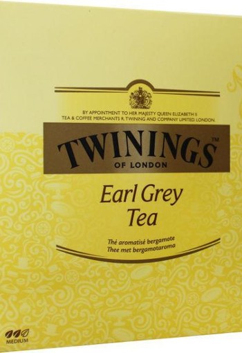 Twinings Earl grey tag (100 Zakjes)
