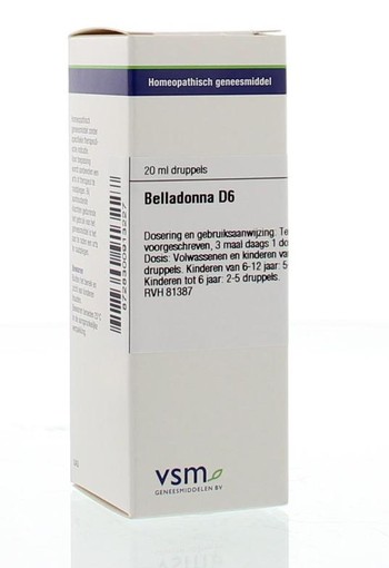 VSM Belladonna D6 (20 Milliliter)