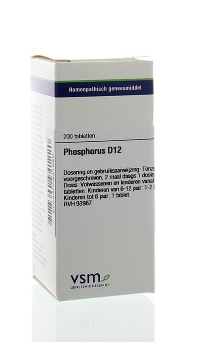 VSM Phosphorus D12 (200 Tabletten)