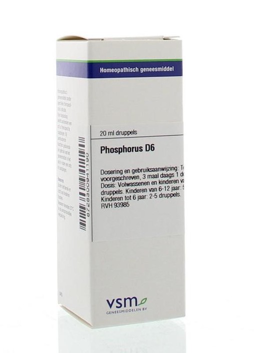 VSM Phosphorus D6 (20 Milliliter)
