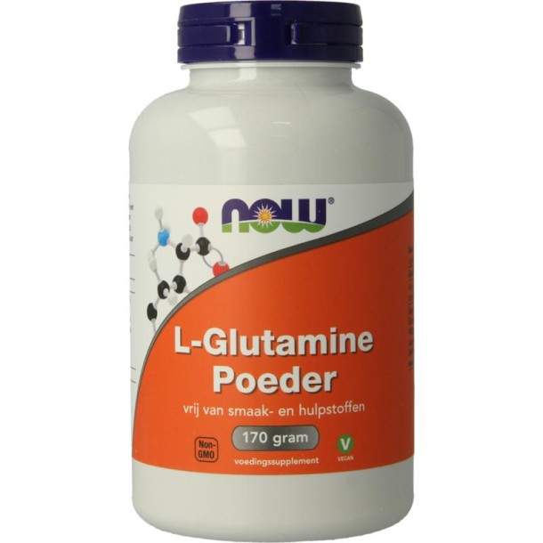 NOW L-Glutamine poeder (170 Gram)