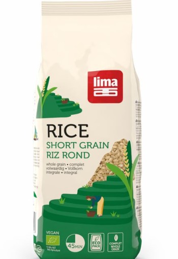 Lima Rijst rond bio (1 Kilogram)