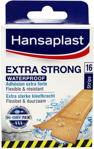 Hansaplast Extra strong waterproof (16 Stuks)