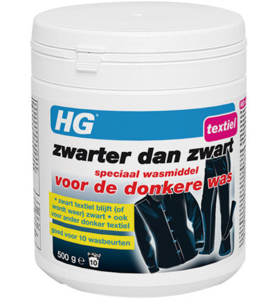 Hg Wasmiddel Zwarter Dan Zwart 500g