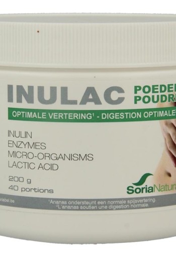 Soria Natural Inulac polvo (200 Gram)
