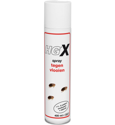 Hg X Vlooien Spray 400ml