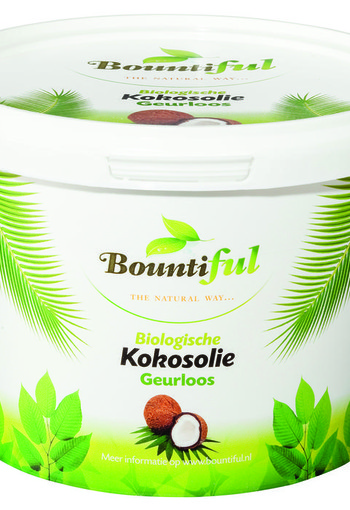 Bountiful Kokosolie geurloos bio (2 Liter)