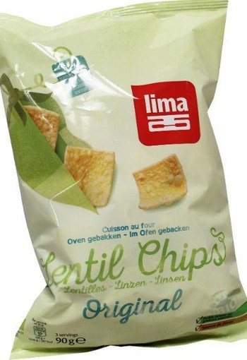 Lima Lentil linzen chips original bio (90 Gram)