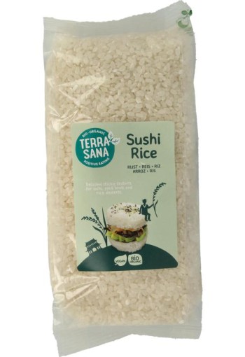 Terrasana Sushi rijst wit bio (400 Gram)