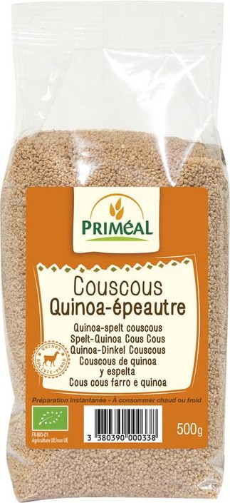 Primeal Couscous quinoa spelt bio (500 Gram)