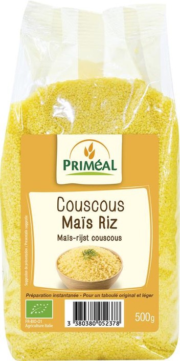 Primeal Couscous mais rijst bio (500 Gram)
