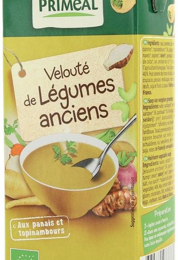 Primeal Veloute gebonden soep vergeten groente bio (330 Milliliter)