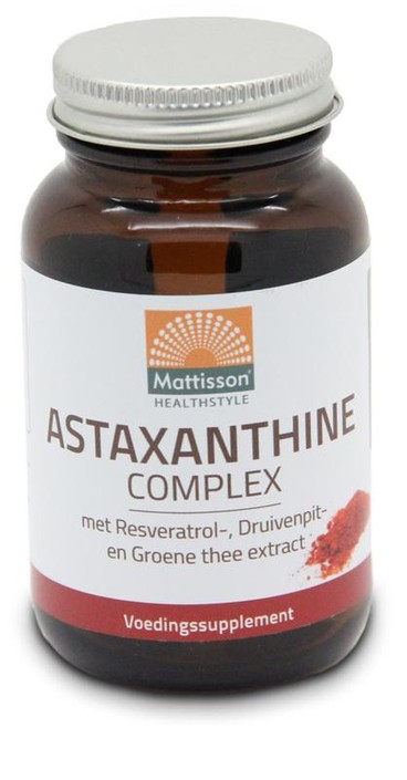 Mattisson Astaxanthine complex (60 Vegetarische capsules)
