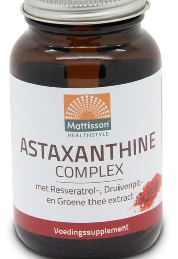 Mattisson Astaxanthine complex (60 Vegetarische capsules)