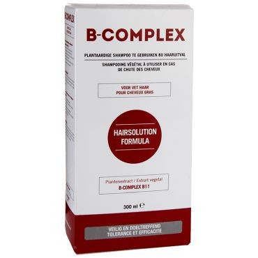 B Complex Shampoo voor vet haar (300 Milliliter)