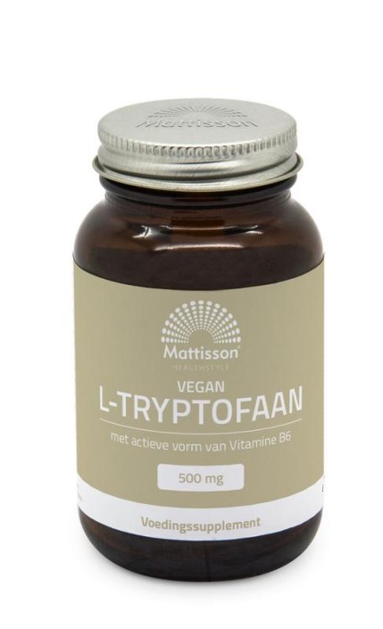 Mattisson L-Tryptofaan 500mg met B6 (60 Capsules)