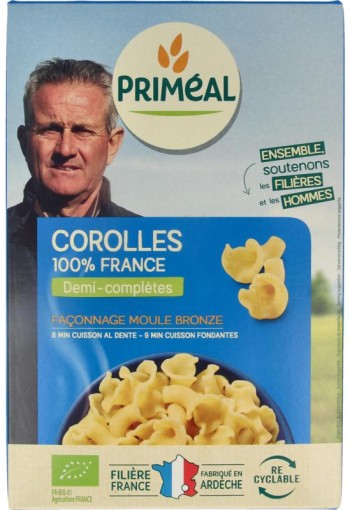 Primeal Corolle halfvolkoren pasta bio (400 Gram)