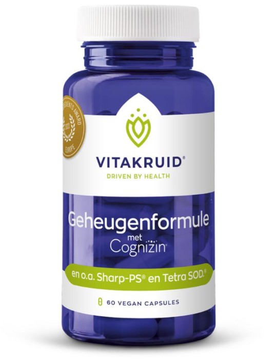 Vitakruid Geheugenformule (60 Vegetarische capsules)