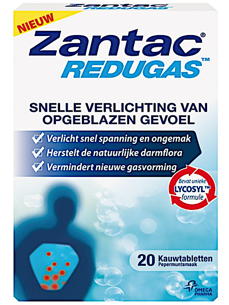Zantac Redugas - 20 kauwtabletten - Medisch hulpmiddel