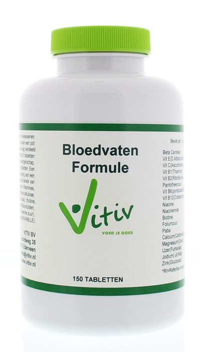 Vitiv Bloedvaten formule (150 Tabletten)