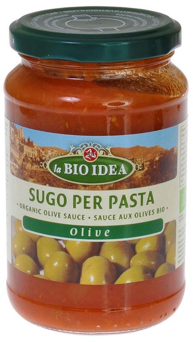 Bioidea Pastasaus olijven bio (340 Gram)