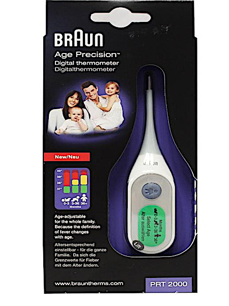 Braun Thermometer Digitaal Prt2000 1st