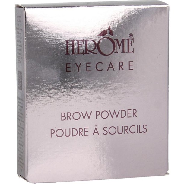 Herome Compact powder medium brown (3 Gram)