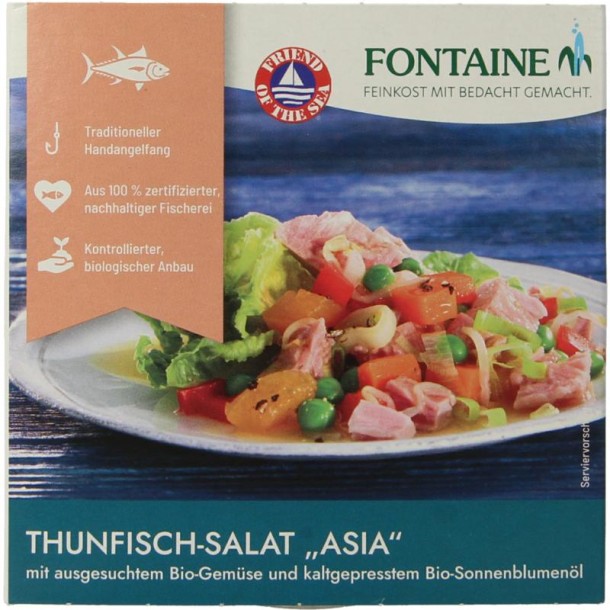 Fontaine Aziatische tonijnsalade (200 Gram)