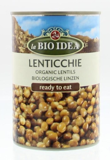 Bioidea Linzen (lenticchiel) bio (400 Gram)