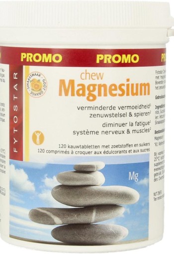 Fytostar Magnesium chew kauwtabletten (120 Kauwtabletten)