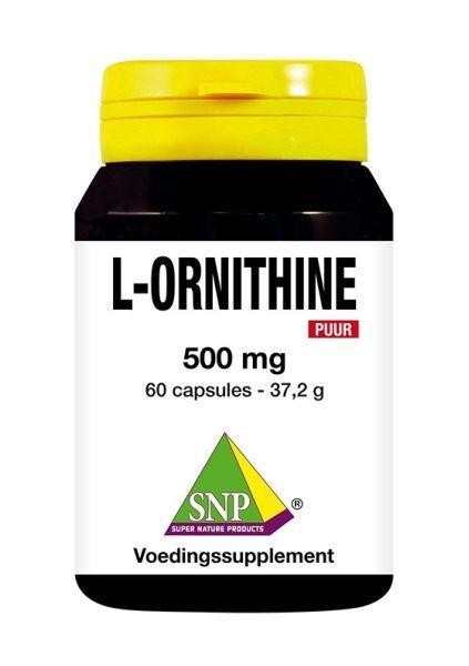 SNP L-Ornithine 500 mg puur (60 Capsules)