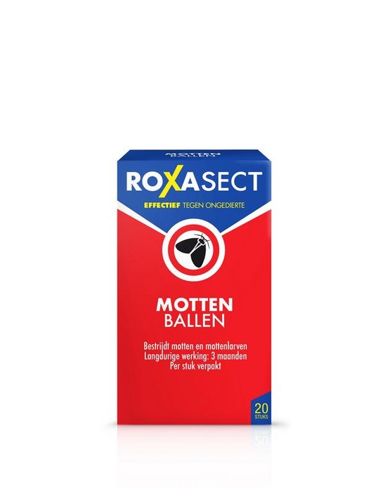 Roxasect Mottenballen (20 Stuks)