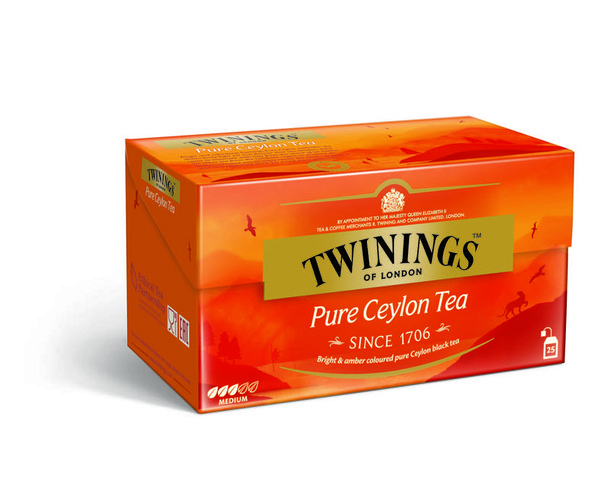 Twinings Pure ceylon tea (25 Zakjes)