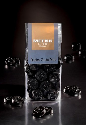 Meenk Dubbelzoute drop (180 Gram)