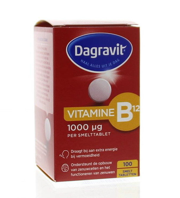 Dagravit Vitamine B12 1000mcg smelt (100 Tabletten)