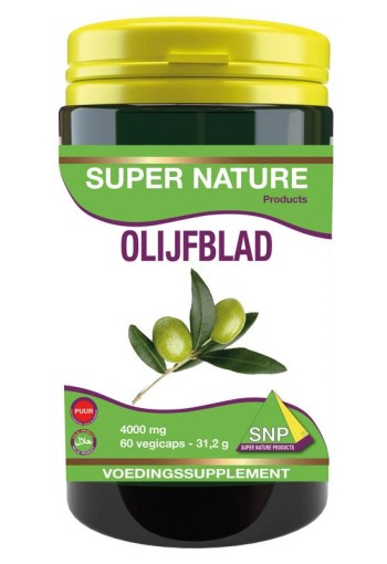 SNP Olijfblad extract extra forte puur (60 Capsules)