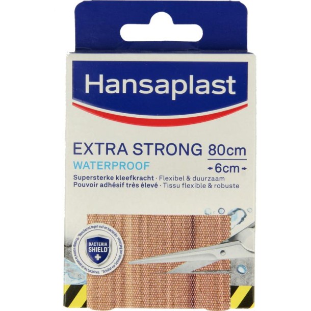 Hansaplast Extra strong waterproof pleisters (8 Stuks)