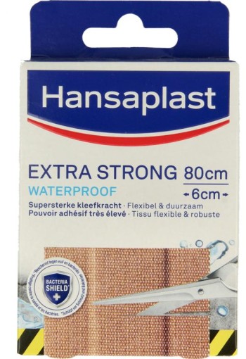 Hansaplast Extra strong waterproof pleisters (8 Stuks)