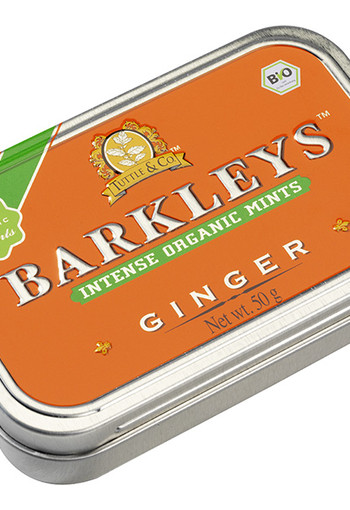 Barkleys Organic mints ginger bio (50 Gram)