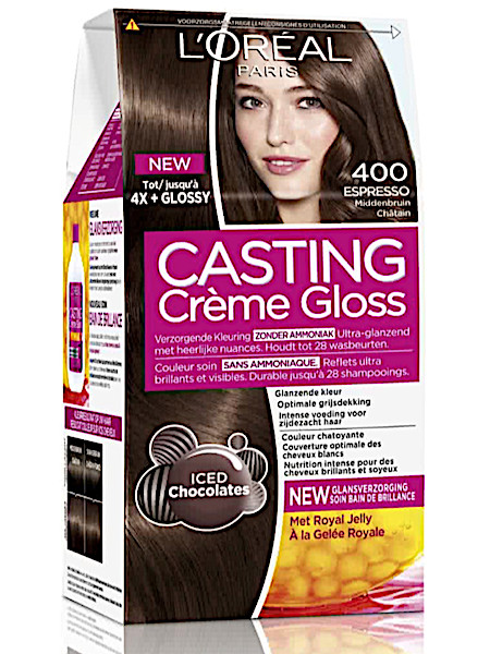 L’Oréal Paris Casting Crème Gloss 400 -Middenbruin - Haarverf