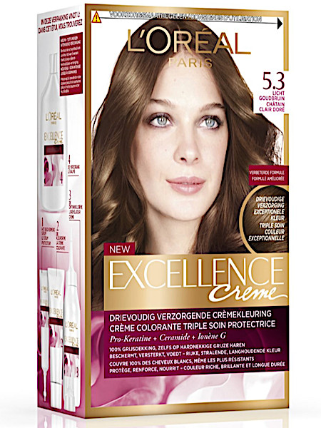 L’Oréal Paris Excellence Crème 5.3 - Licht Goudbruin - Haarverf