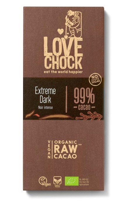 Lovechock Extreme dark 99% pure bio (70 Gram)