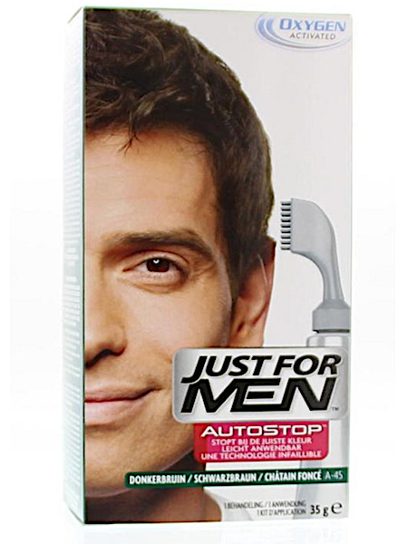 Just For Men Autostop Donkerbruin - Haarverf